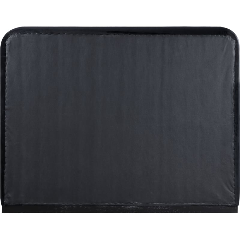 Meridian Furniture Rava Black Velvet Upholstered King Bed