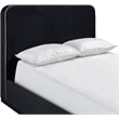 Meridian Furniture Rava Black Velvet Upholstered King Bed