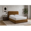 Meridian Furniture Rava Saddle Velvet Upholstered Full Bed