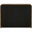 Meridian Furniture Rava Saddle Velvet Upholstered King Bed