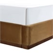 Meridian Furniture Rava Saddle Velvet Upholstered Twin Bed
