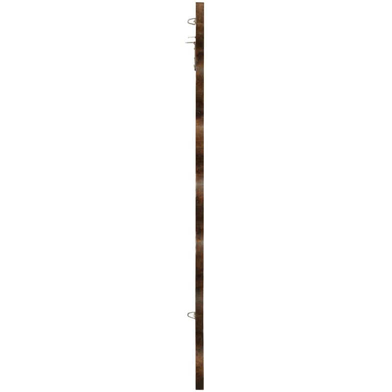 Meridian Furniture Vassa Brown Burl Veneer Mirror