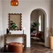Meridian Furniture Vassa Brown Burl Veneer Console Table