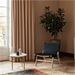 Meridian Furniture Rawlins Black Vegan Leather Upholstered Accent Chair