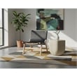 Meridian Furniture Rawlins Black Vegan Leather Upholstered Accent Chair