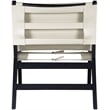 Meridian Furniture Rawlins Cream Vegan Leather Upholstered Accent Chair