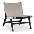 Meridian Furniture Rawlins Taupe Vegan Leather Upholstered Accent Chair