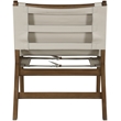 Meridian Furniture Rawlins Beige Vegan Leather Upholstered Accent Chair