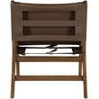 Meridian Furniture Rawlins Brown Vegan Leather Upholstered Accent Chair