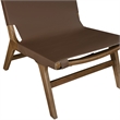 Meridian Furniture Rawlins Brown Vegan Leather Upholstered Accent Chair