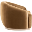 Meridian Furniture Gustavo Saddle Velvet Upholstered Chair
