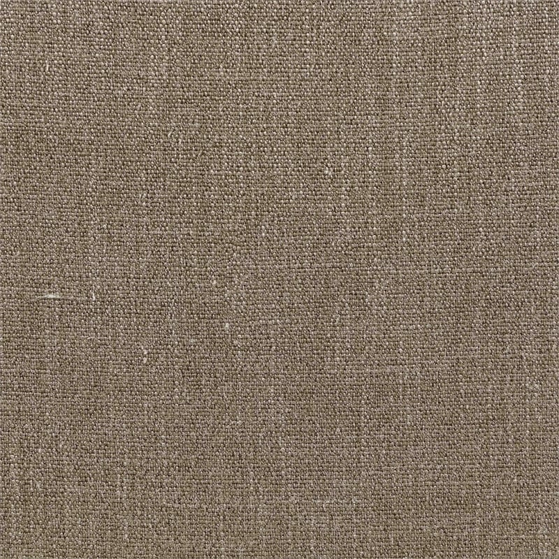 Meridian Furniture Avon Brown Linen Textured Fabric Dining Arm Chair