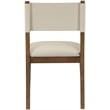 Meridian Furniture Avon Beige Vegan Leather Dining Side Chair (Set of 2)