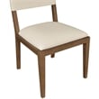 Meridian Furniture Avon Beige Vegan Leather Dining Side Chair (Set of 2)