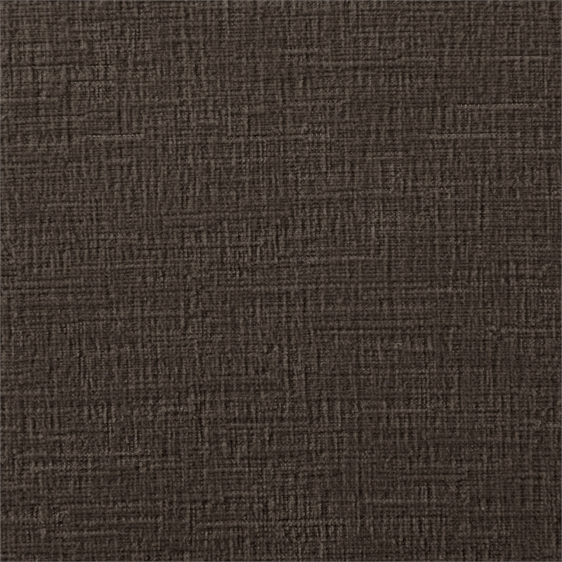 Meridian Furniture Andaz Brown Chenille Fabric Upholstered Twin Bed