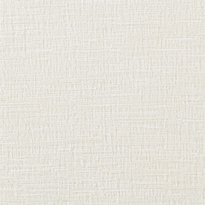 Meridian Furniture Andaz Cream Chenille Fabric Upholstered Twin Bed