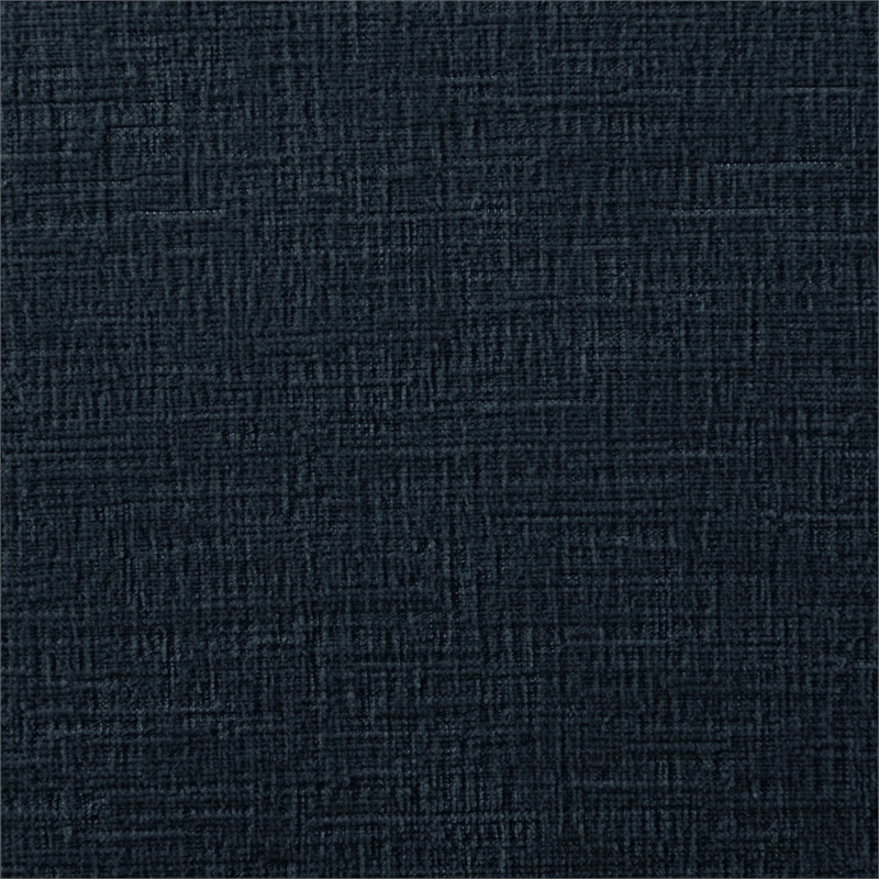 Meridian Furniture Andaz Navy Chenille Fabric Upholstered Twin Bed