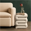 Meridian Furniture Roland Cream Iron End Table