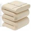 Meridian Furniture Roland Cream Iron End Table