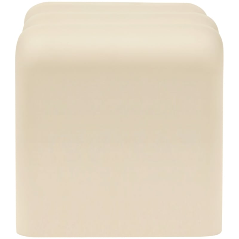 Meridian Furniture Roland Cream Iron End Table