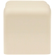 Meridian Furniture Roland Cream Iron End Table