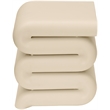 Meridian Furniture Roland Cream Iron End Table
