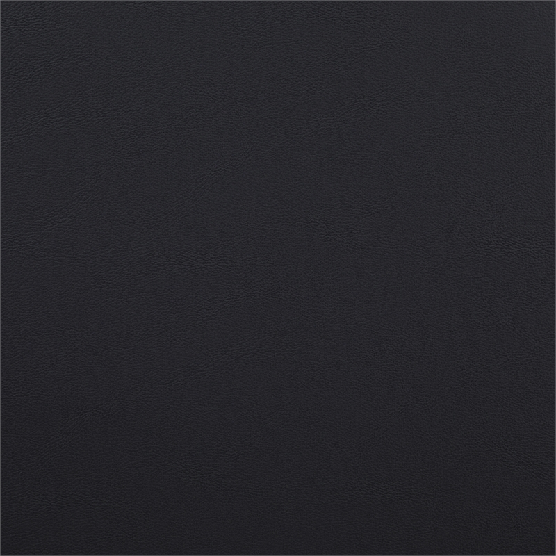 Meridian Furniture Riccio Black Vegan Leather Upholstered Stool