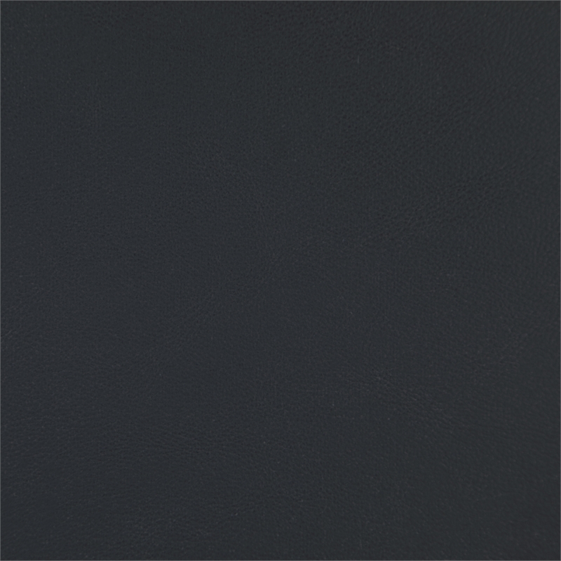 Meridian Furniture Riccio Black Vegan Leather Upholstered Stool