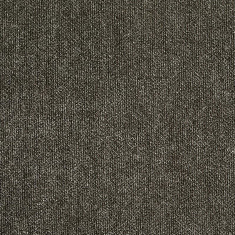 Meridian Furniture Riccio Brown Fabric Upholstered Stool