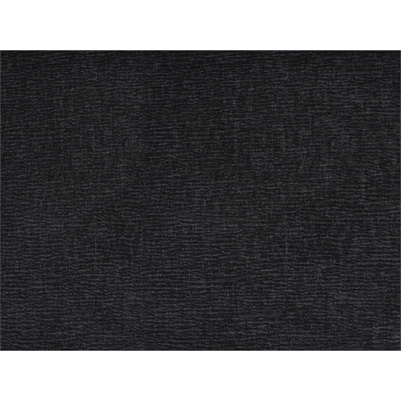 Meridian Furniture Caspian Black Chenille Fabric Upholstered Chair