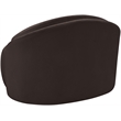 Meridian Furniture Caspian Brown Chenille Fabric Upholstered Chair