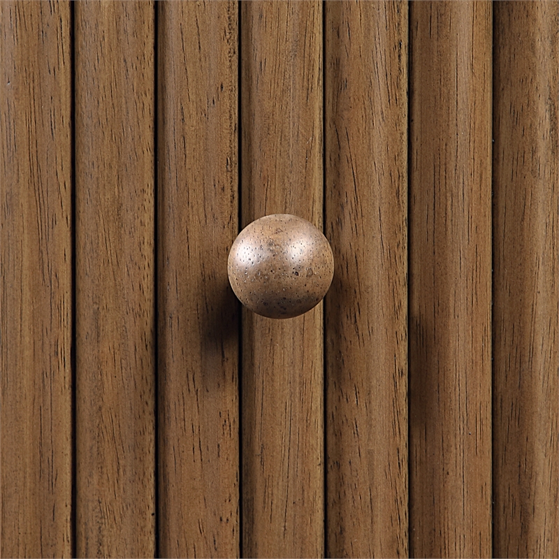 Meridian Furniture Cortland Brown Acacia Veneer And Solid Wood Night Stand