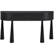 Meridian Furniture Oasis Black Acacia Veneer And Solid Wood Console Table