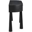 Meridian Furniture Oasis Black Acacia Veneer And Solid Wood Console Table