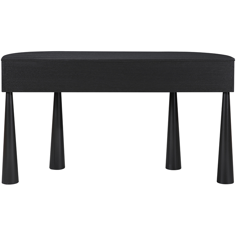 Meridian Furniture Oasis Black Acacia Veneer And Solid Wood Console Table