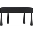 Meridian Furniture Oasis Black Acacia Veneer And Solid Wood Console Table
