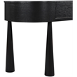 Meridian Furniture Oasis Black Acacia Veneer And Solid Wood Console Table