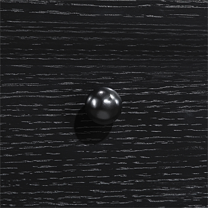 Meridian Furniture Oasis Black Acacia Veneer And Solid Wood Console Table