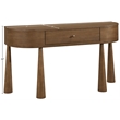 Meridian Furniture Oasis Brown Acacia Veneer And Solid Wood Console Table