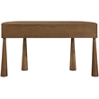 Meridian Furniture Oasis Brown Acacia Veneer And Solid Wood Console Table