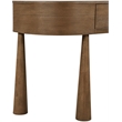Meridian Furniture Oasis Brown Acacia Veneer And Solid Wood Console Table