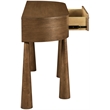 Meridian Furniture Oasis Brown Acacia Veneer And Solid Wood Console Table