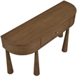 Meridian Furniture Oasis Brown Acacia Veneer And Solid Wood Console Table