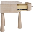 Meridian Furniture Oasis Natural Acacia Veneer And Solid Wood Night Stand