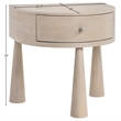 Meridian Furniture Oasis Natural Acacia Veneer And Solid Wood Night Stand