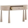 Meridian Furniture Oasis Natural Acacia Veneer And Solid Wood Console Table