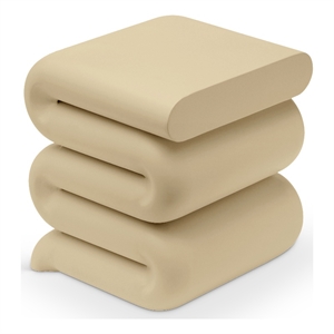 Meridian Furniture Roland Beige Iron End Table