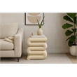 Meridian Furniture Roland Beige Iron End Table