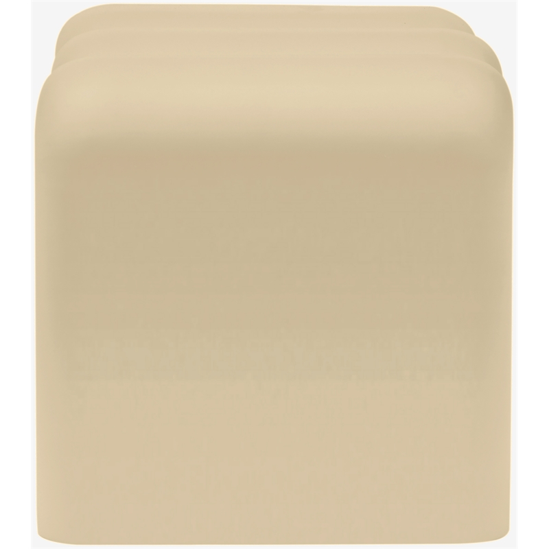 Meridian Furniture Roland Beige Iron End Table