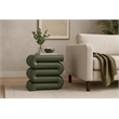 Meridian Furniture Roland Green Iron End Table